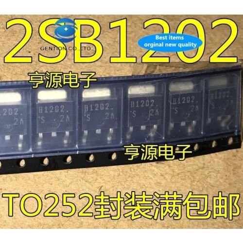 30pcs 100% new and orginal real stock 2SB1202 B1202 TO252