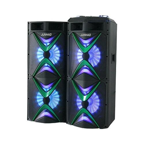 Popular Private Module dual 10 inch bluetooth Karaoke Trolley Speaker wireless with Battery