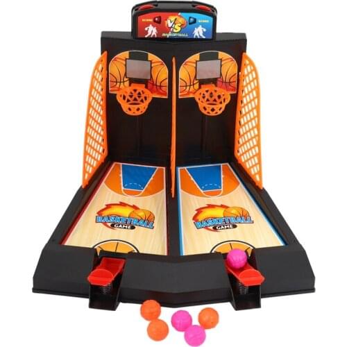 Family Fun Toys Mini Basketball Shoot Finger Games For Children