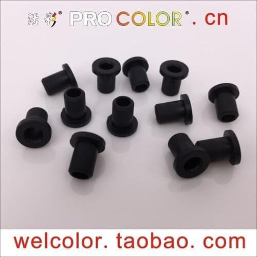 T shaped silicone rubber Hollow small bushing plug parts grommet single Open hole OD 3/32" 2.5 2.5mm ID 0.5 1/32" 1 1.0 mm 1mm
