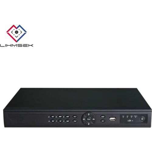 Lihmsek High-End 8CH CCTV NVR 2pcs HDD Port H.264 Embedded Linux Security Digital Video Recorder 8 Channels NVR for IP Camera