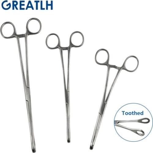 High Quality Stainless Steel Sponge Pliers Stainless Steel Oval Forceps for Ophthalmic Tools