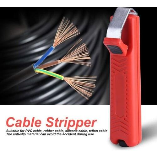 8-28mm Cable Stripping Pliers Peeling Forceps Rotating Blade Built-in Spring Lightweight And Portable Peeling Forceps