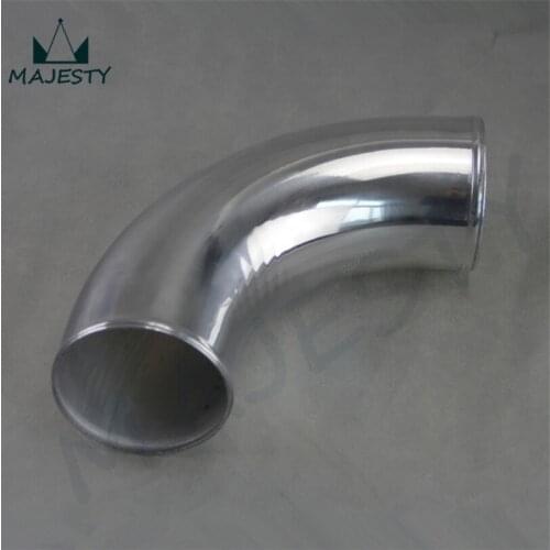 80mm 3 1/8' / 89mm 3.5" / 102mm 4" inch 90 Degree Elbow Aluminum Turbo Intercooler Pipe Piping Tubing