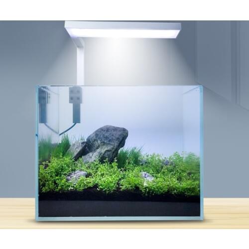 Aquarium LED Light Super Slim Fish Tank Aquatic Plant Grow Lighting Waterproof Bright Lamp Blue LED for Plants