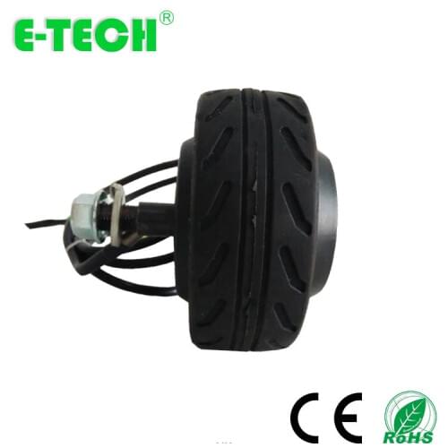 DC brushless non-gear electric scooter 4 inch wheel hub motor