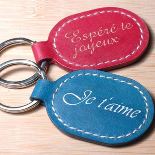 DIY leather craft key ring knife mould die cut hand punch tool