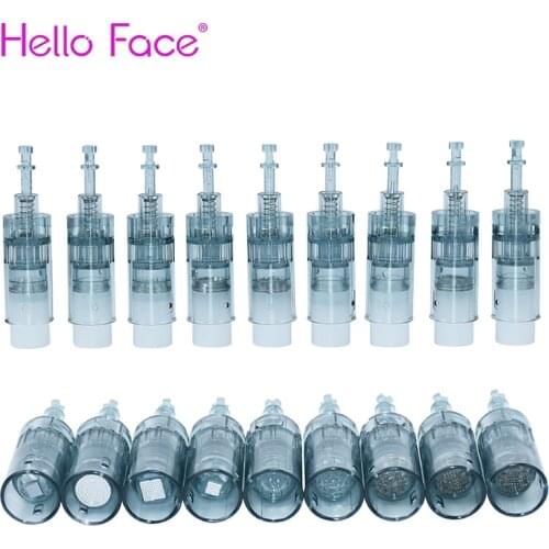 20 PCS Dr. Pen M8 Needle Cartridges Derma Pen 3 Slot Bayonet Needles 11 16 36 42 Nano Needle Micro Skin Needling Tip