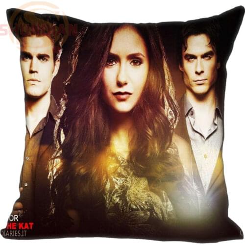 Best New The Vampire Diaries Pillowcase Wedding Decorative Pillow Case Custom Gift For Pillow Cover YJW#11