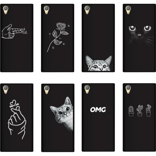 Soft Silicone Cases For Sony Xperia XA1 Plus Cover Painting For Sony XA1 Plus G3412 G3416 Pattern Case Coque