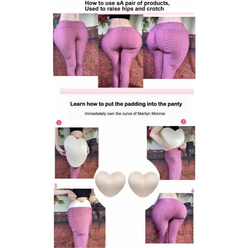 New Crossdresser Sponge Hip Pads with Pants Shemale Fake Butt Transgender Enhancing Ass Enhancer Buttocks Panties Butt Lifter