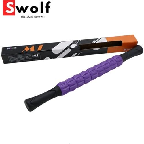 Portable Yoga Fitness Body Leg Arm Muscle Relax Pain Relief Roller Massage Stick Specifications: Suitable for massage on any pa