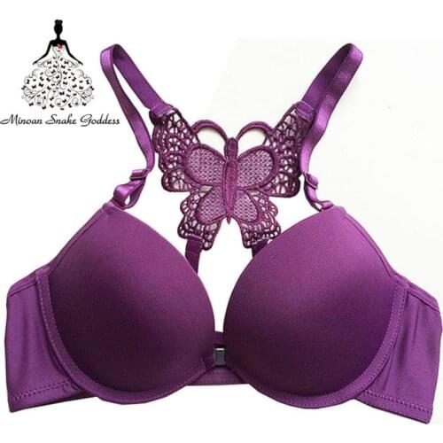 Push Up Bras For Women Underwear Bralette Lingerie BH Front Closed Brassiere Soutien Gorge Seamless Sexy Bra Wire Free Intimates