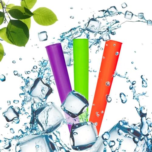 Silicone Ice Stick Molds Ice-lolly Molds Ice Pop Maker Form For Ice Cream Maker Diy Summer Frozen Ice Cream Popsicle Maker Mould