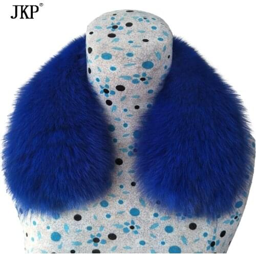 Real Fox Fur Collar Natural Fox Fur Scarf Winter Warm Fur Collar short Scarves