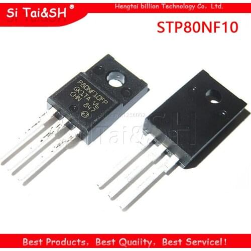 10pcs/lot STP80NF10 STP80NF10PBF P80NF10 TO220