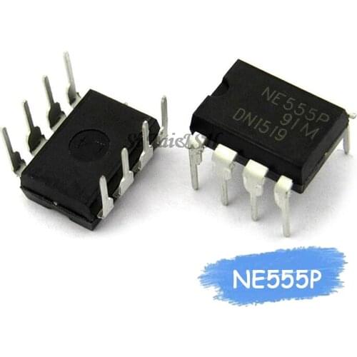 10PCS NE555 DIP8 NE555P NE555N 555 DIP NEW ORIGINAL