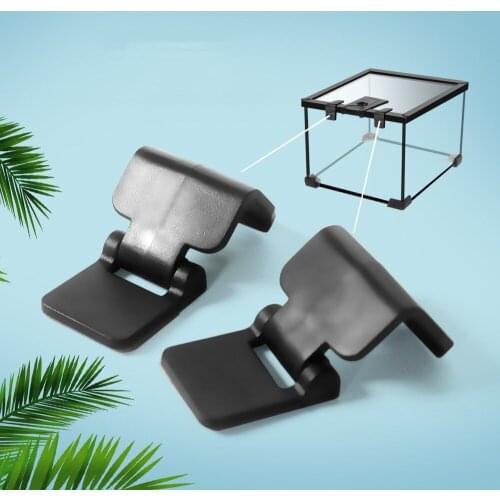 4Pcs Reptile Terrarium Screen Cover Clip Anti-escape Lock Reptiles and Amphibians Supply