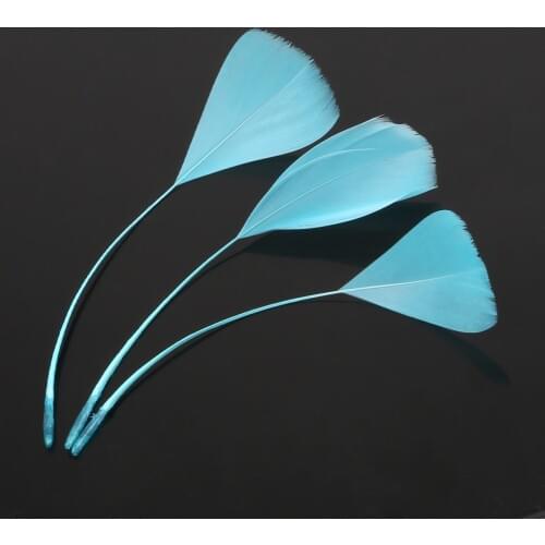 50pcs Colorful Long feather 15-20cm for DIY Craft Home Party Decoration Sewing Cloth Accessories