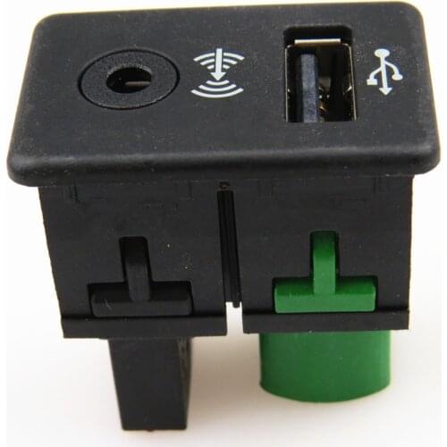 FHAWKEYEQ RCD510 RNS310 AUX & USB Switch Harness Cable Connector Adapter Fit VW CC Tiguan Passat B6 B7 3CD 035 249 A 3CD035249A