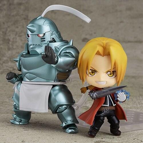 Anime nendoroids Figures PVC Movie Edward Alphonse Action Figure Q.ver Collectible Model Toys