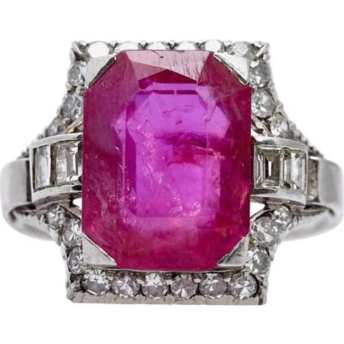 Fashion Top Quality Rhinestones Rose Cubic Zirconia Created Rose Crystal Square Ring Set Black Gold Color Party Rings Size 5-12