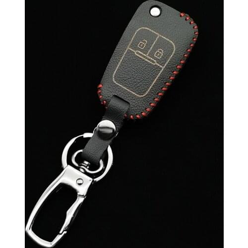 Leather Key Case Fob For Opel Astra J Corsa D Zafira C Mokka Insignia A Cascada Karl Adam Meriva Remote Key Cover Shell