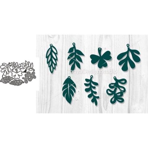 Metal Cutting Dies Leaves 1 Template For DIY Scrapbooking Embossing Paper Cards Album Making Decorative Craft Dies Cut