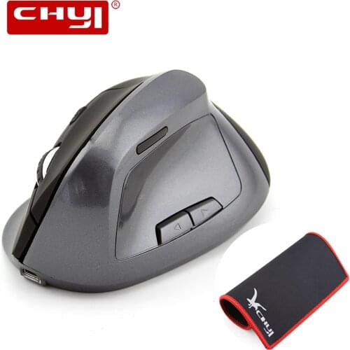 Ergonomic Vertical Mouse Rechargeable 2.4Ghz Wireless Right Hand Mice 1600DPI USB Optical Computer Mause Game Mice For Laptop PC