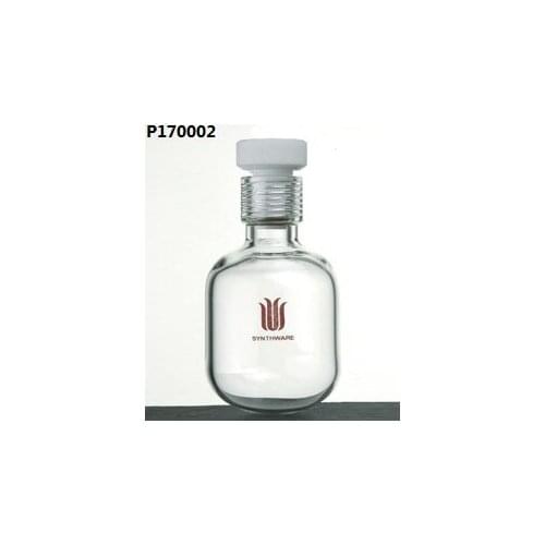 P170002 Pressure Vessel, Heavy wall, Capacity:75ml, O.D.*Overall.:46*90mm, GL thread Size:25