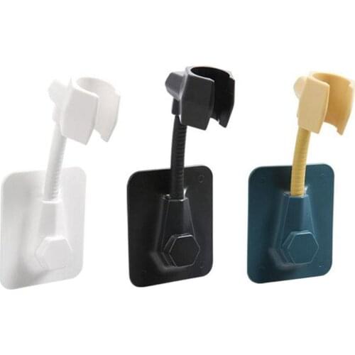 Adjustable Wall Mounted Bathroom Shower Head Base Holder Stand Rotating Bracket