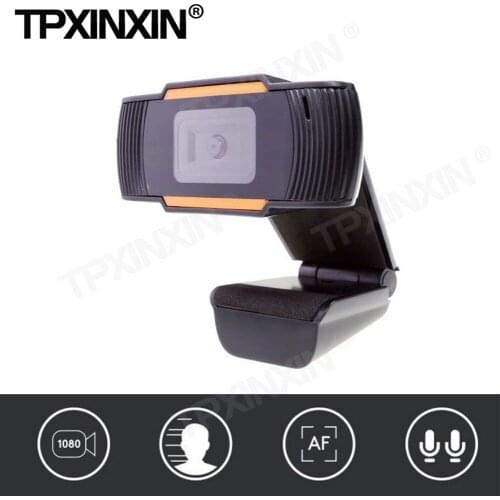 Cross-border 1080p Computer Camera HD Usb Class Live Video Webcam with Microphone Free Drive