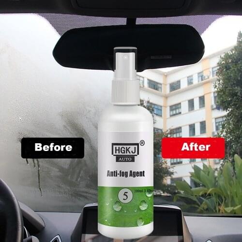 HGKJ-5 Long Lasting Ati-Fog Agent Prevents Fogging Clear Vision Water Repellent for Car Interior Windshield Glass Auto Accessory