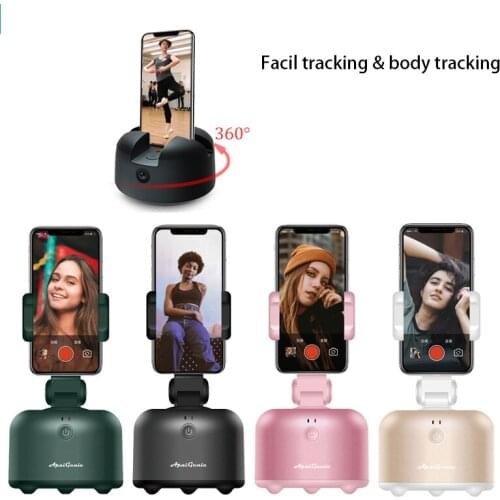 360 Rotary Auto Smart Phone Shooting Gimbal Stabilizer Holder for Live Vlog Video Recording Selfie Stick
