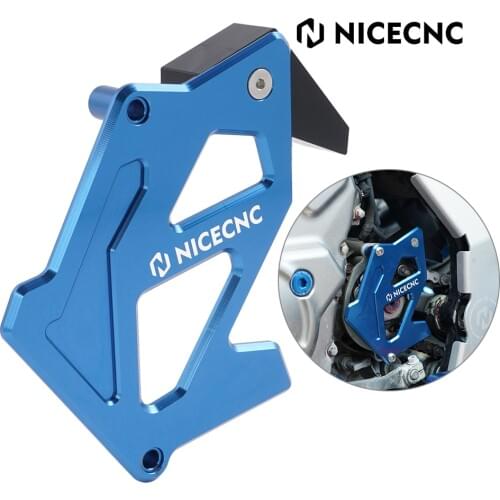 NICECNC ATV Case Saver Sprocket Cover Guard Chain Guide Protector For Yamaha RAPTOR 700 2006-2011 2013-2020 700R 2012 2016-2020