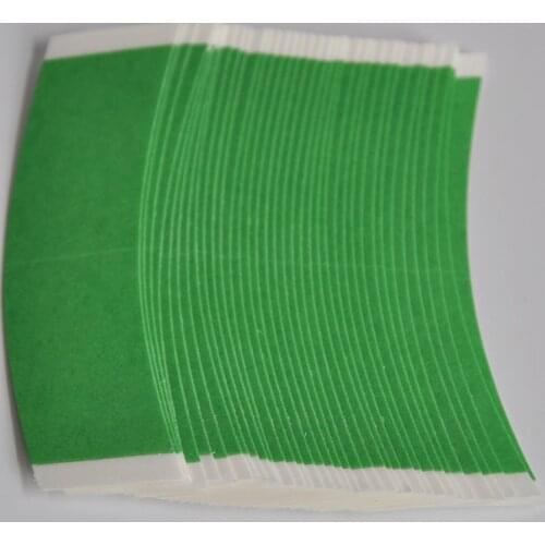 36pcs/lot Newest 2-4+ Weeks Easy Green Strips Hair System Adheaive Tape For Lace Wig/Toupee