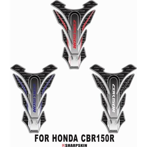 Motorcycle 3D fuel tank pad protective sticker decorative decal For HONDA CBR150R