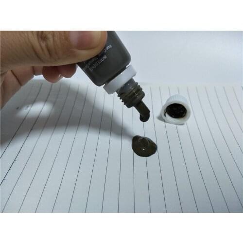 7Pcs Tattoo Ink Semi Permanent Makeup Micropigment Eyeliner Eyebrow Painting Dark Lgiht Brown Gray Color