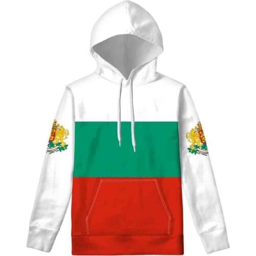 BULGARIA hoodie diy free custom made name number bgr country sweatshirt nation flag bg bulgarian college print photo clothes