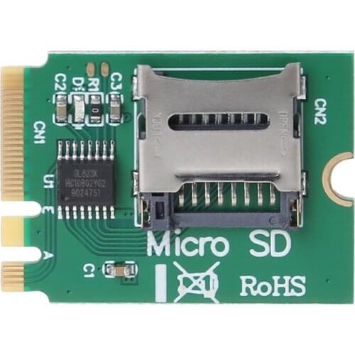 M2 NGFF Key A.E WIFI Slot to Micro SD SDHC SDXC TF Card Reader T-Flash Card M.2 A+E Card Adapter Kit