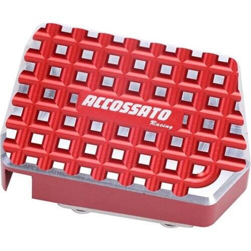 Motorcycle Anti Slip Brake Pedal Cover Pad Widened Apply for Loncin Voge 500r 650ds