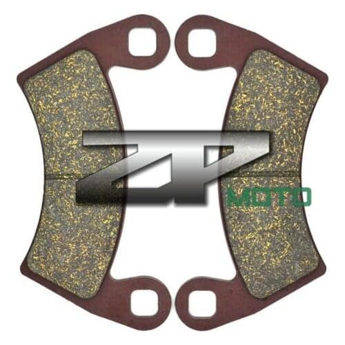 Organic Kevlar Brake Pads For POLARIS 500 Ranger (Carb) 2x4 2008-2009 08-09 Front Brand New High Quality