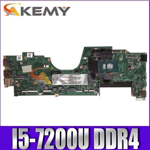 Original laptop For Lenovo ThinkPad Yoga 370 Laptop motherboard CIZS1 LA-E291P Main board SR2ZU I5-7200U DDR4 full test