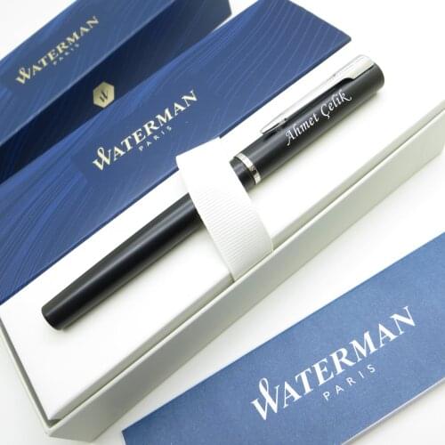 Waterman Allure Black CT Fountain Pen | İsme Special Pen | Gift Pen