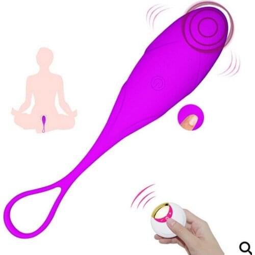 Wireless Remote Control Vagina Balls Silicone Bullet Egg Vibrators USB Rechargeable Massage Ball Adult Sex Toys
