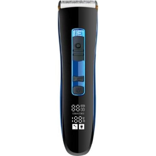 Surker electric hair trimmer USB rechargeable hair clipper haircut machine beard trimmer LCD display 3 speed low noise