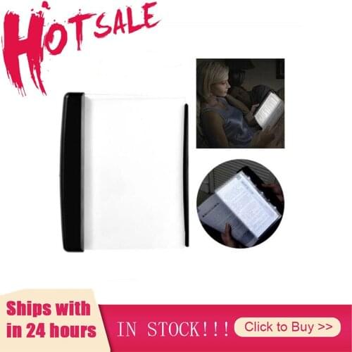 Reading Night Light Creative Flat Plate Eye For Home Bedroom LED Book Light Portable Travel Dormitory Led Desk Lamp
