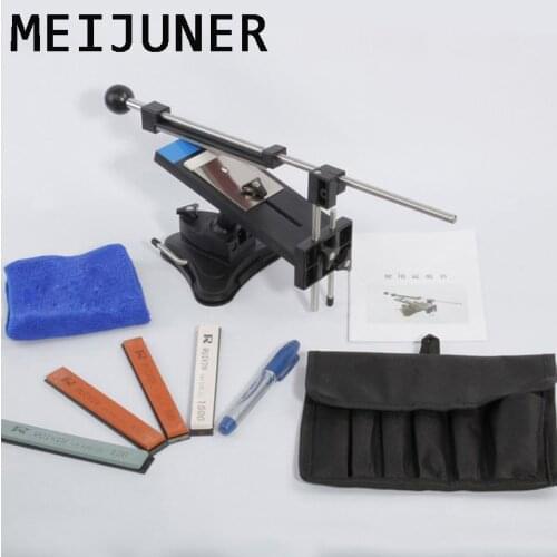 Meijuner Diamond Sharpener Knife Knife Sharpener Angle Guide Kitchen Knife Lansky Sharpener Kit Full Metal Kitchen Tool MJ283