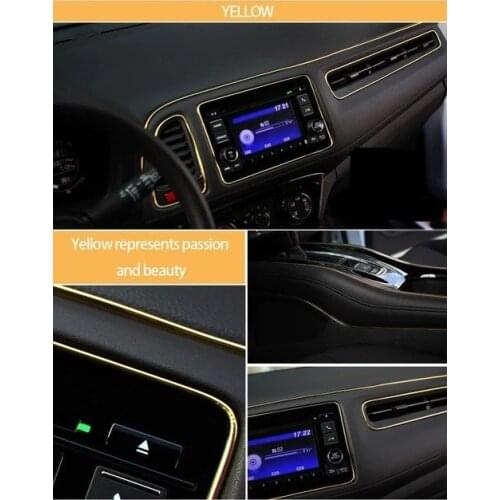 Car Inside Rope Sliver Torpedo Wick Gold Yellow 1 Metre