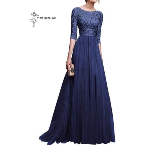 Evening Dresses for women Short sleeve chiffon evening dress long dresses Party Gowns Formal Robe High quality Ballroom Dresses